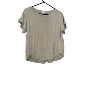 nlt-no less than Heavy Weight Tee With Sleeve Detail